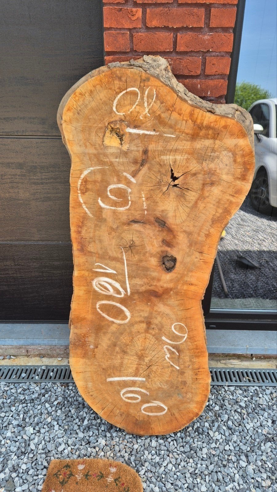 Planche plateau bois massif, Doe-het-zelf en Bouw, Hout en Planken, Ophalen