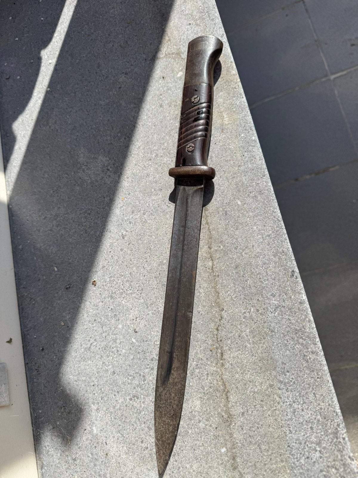 Duitse bajonet wo2, Ophalen of Verzenden, Landmacht, Mes of Dolk