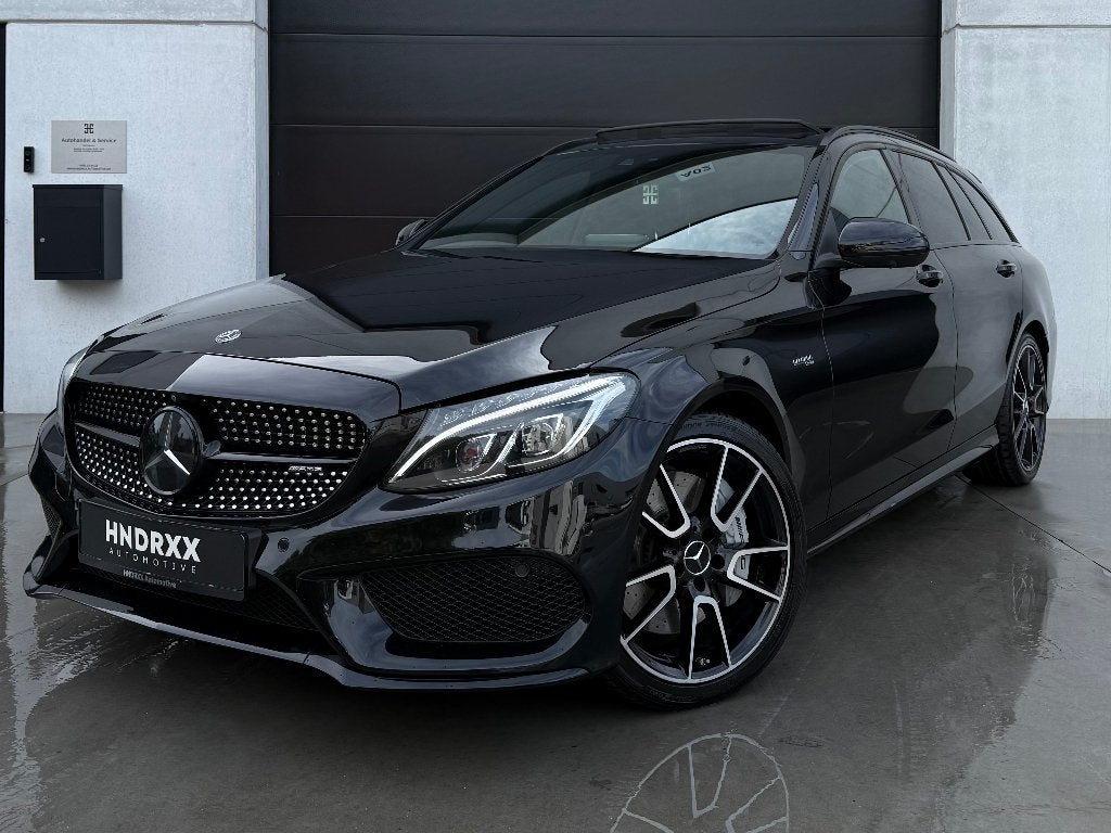 Mercedes-Benz C43 4MATIC | PANO | BURMESTER | 360|DISTRONIC, Auto's, Mercedes-Benz, Automaat, Dealer onderhouden, Adaptive Cruise Control