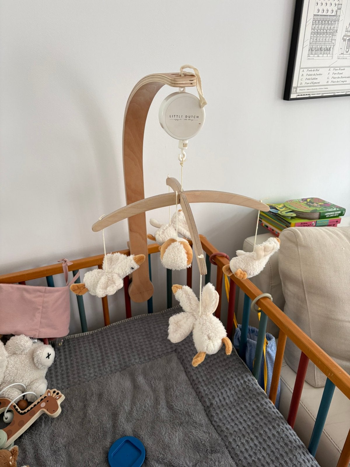 Muziekmobiel Little Dutch, Kinderen en Baby's, Speelgoed | Babyspeelgoed, Ophalen, Gebruikt