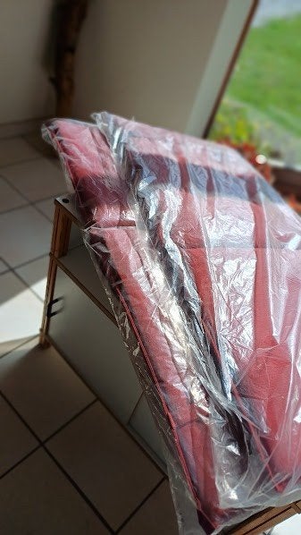 Housses pour chaises, Maison & Meubles, Chaises, Enlèvement, Neuf, Rouge, Deux