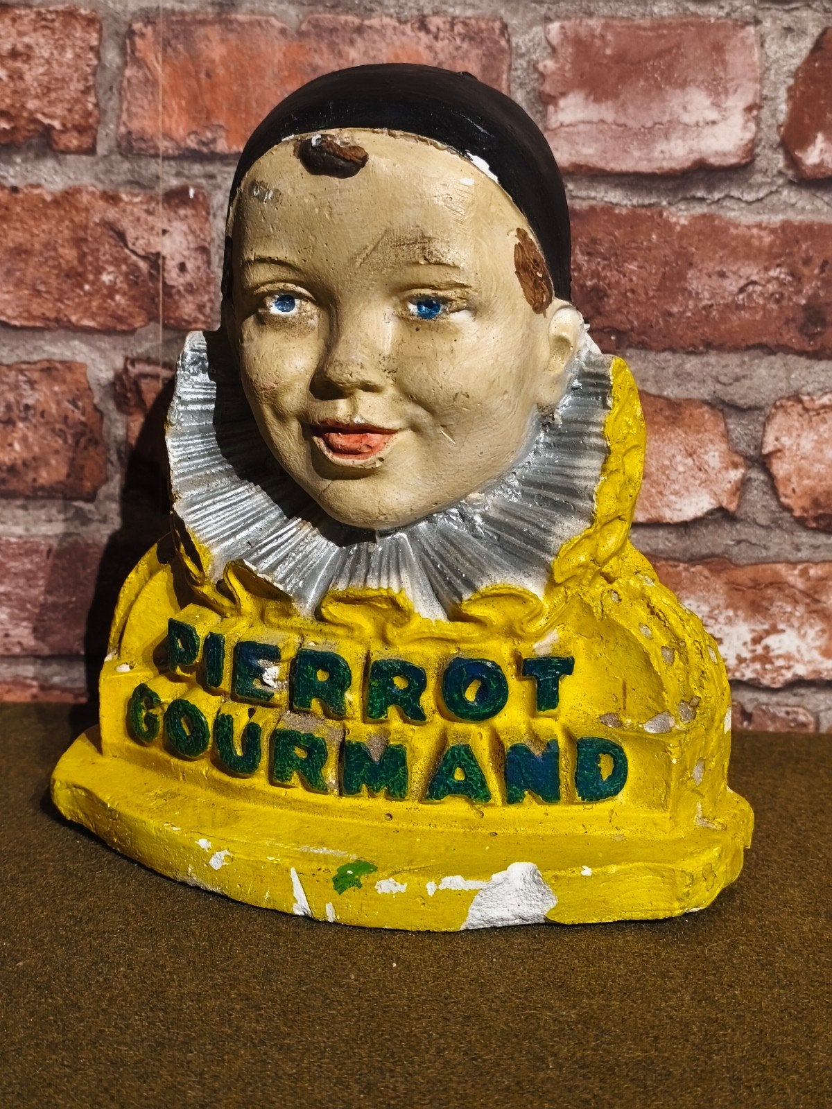 pierrot gourmand publicitaire ( no plaque émaillée), Enlèvement ou Envoi