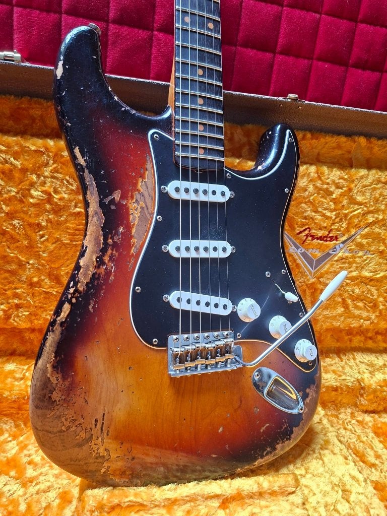 Fender Custom Shop LTD Poblano Strat Suphrel, Enlèvement, Comme neuf, Solid body, Fender