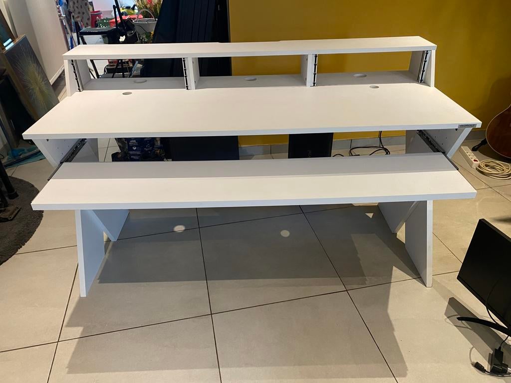 Glorious Sound Desk Pro White, Ophalen, Zo goed als nieuw