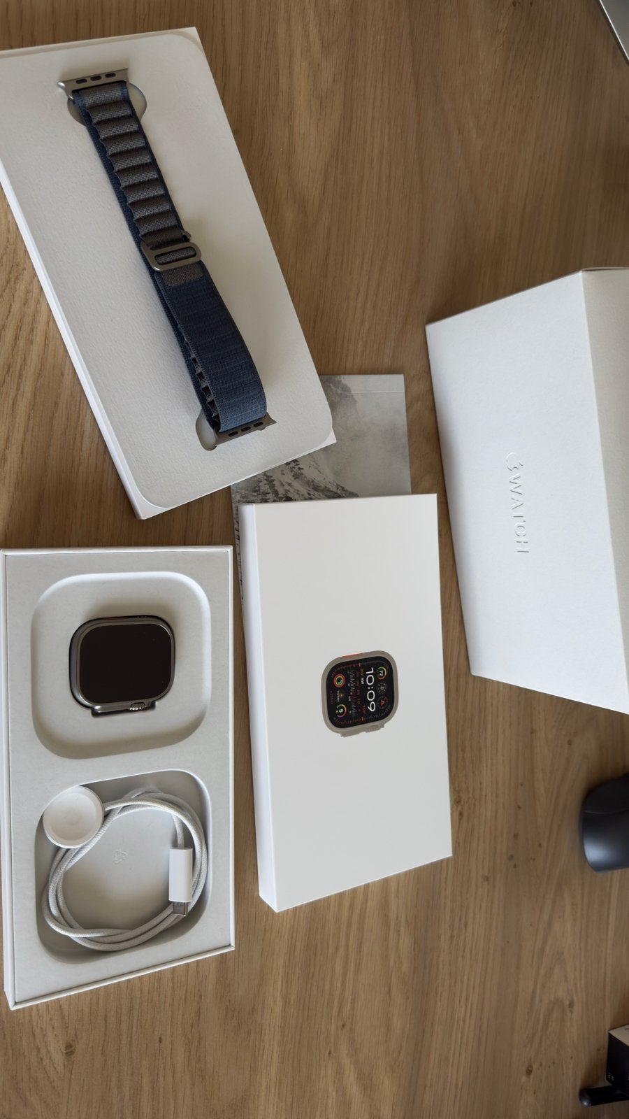 Apple Watch Ultra2 49mm Blue Alpine, Ophalen, Zo goed als nieuw