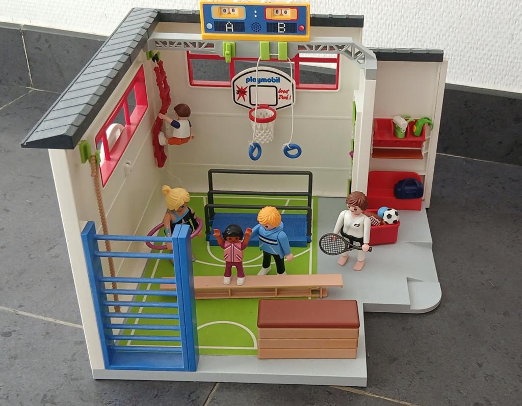 Salle de sport Playmobil, Accessoires