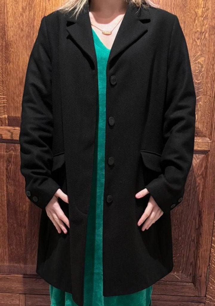 Wintermantel Dames Zwart 42, Kleding | Dames, Jassen | Winter, Ophalen, Mayerline, Zwart, Maat 42/44 (L)