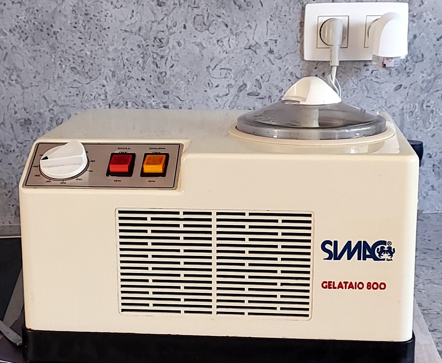 Ijsroommachine professioneel Simac, Elektronische apparatuur, IJsmachines, Ophalen, Gebruikt, Zelfvriezend
