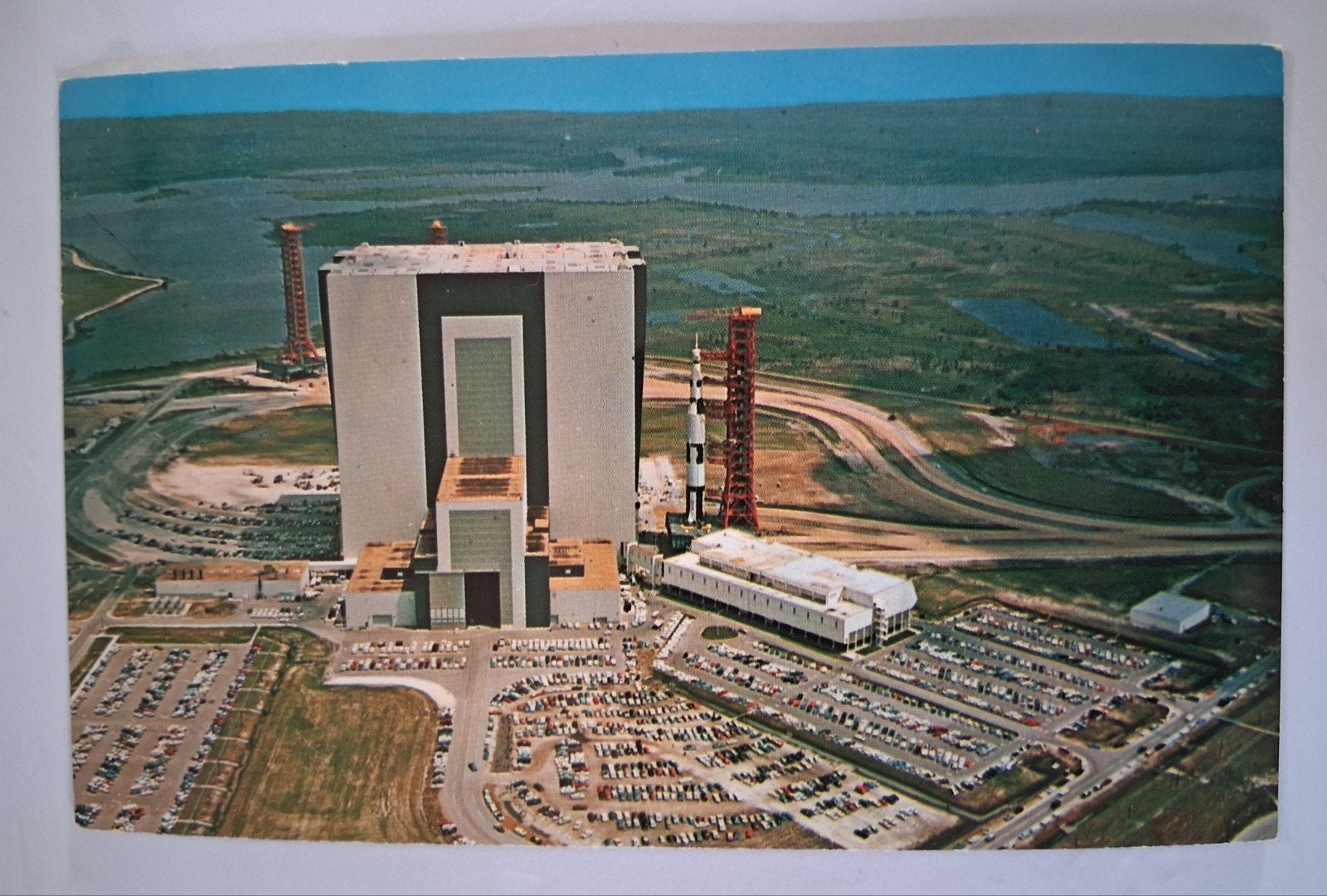 postkaart John F. Kennedy Space Center N.A.S.A. (Amerika), Collections, Enlèvement ou Envoi