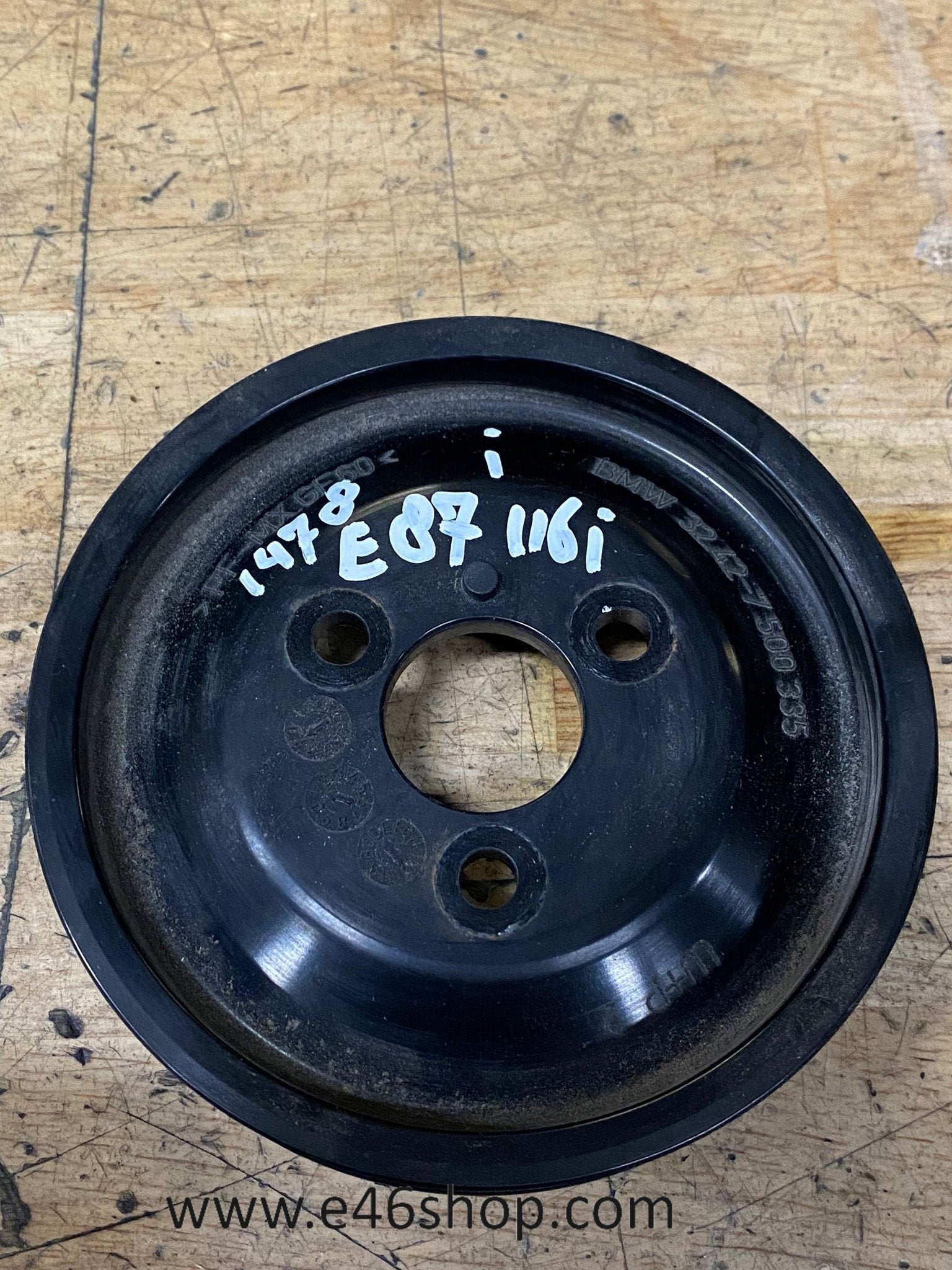 POELIE STUURPOMP BMW 1 SERIE E87 116i oe 7500335, Autos : Pièces & Accessoires, -, Utilisé, -, Enlèvement ou Envoi