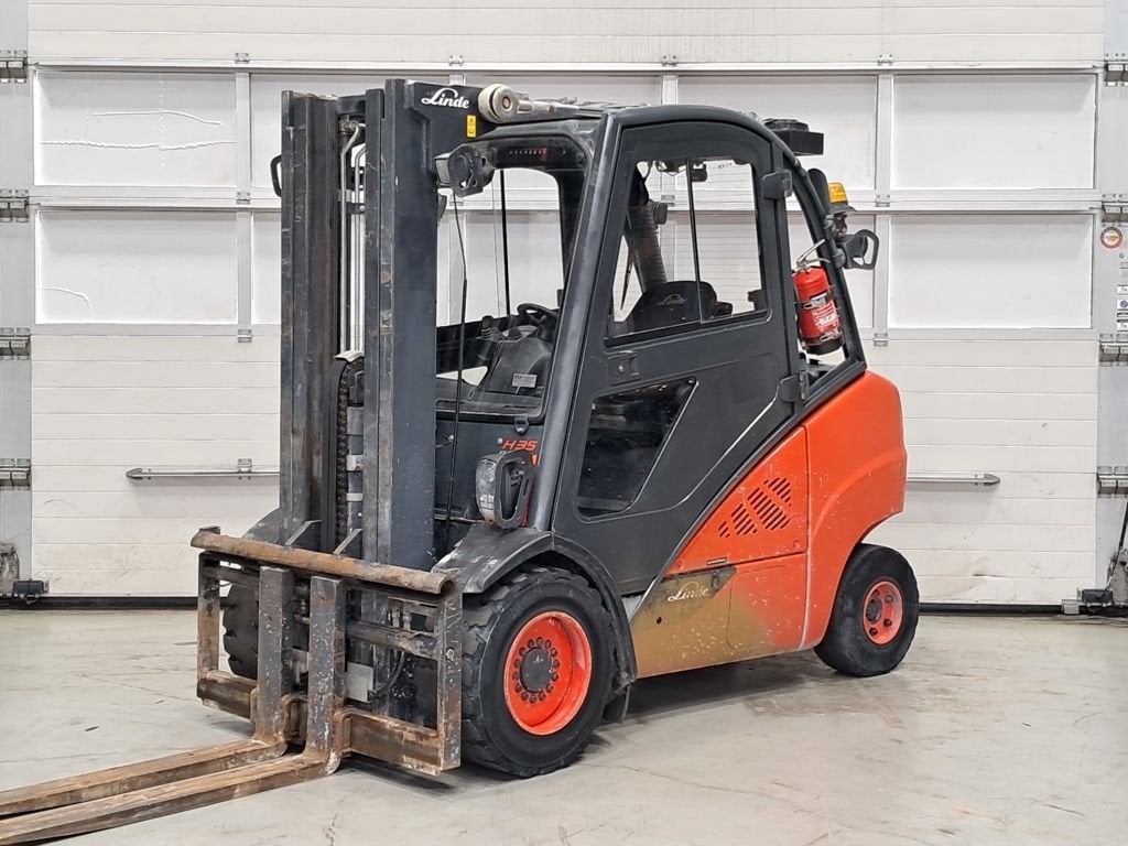 Linde H35D-02, 3000 à 4000 kg, Autre propulsion, Chariot élévateur, LINDE