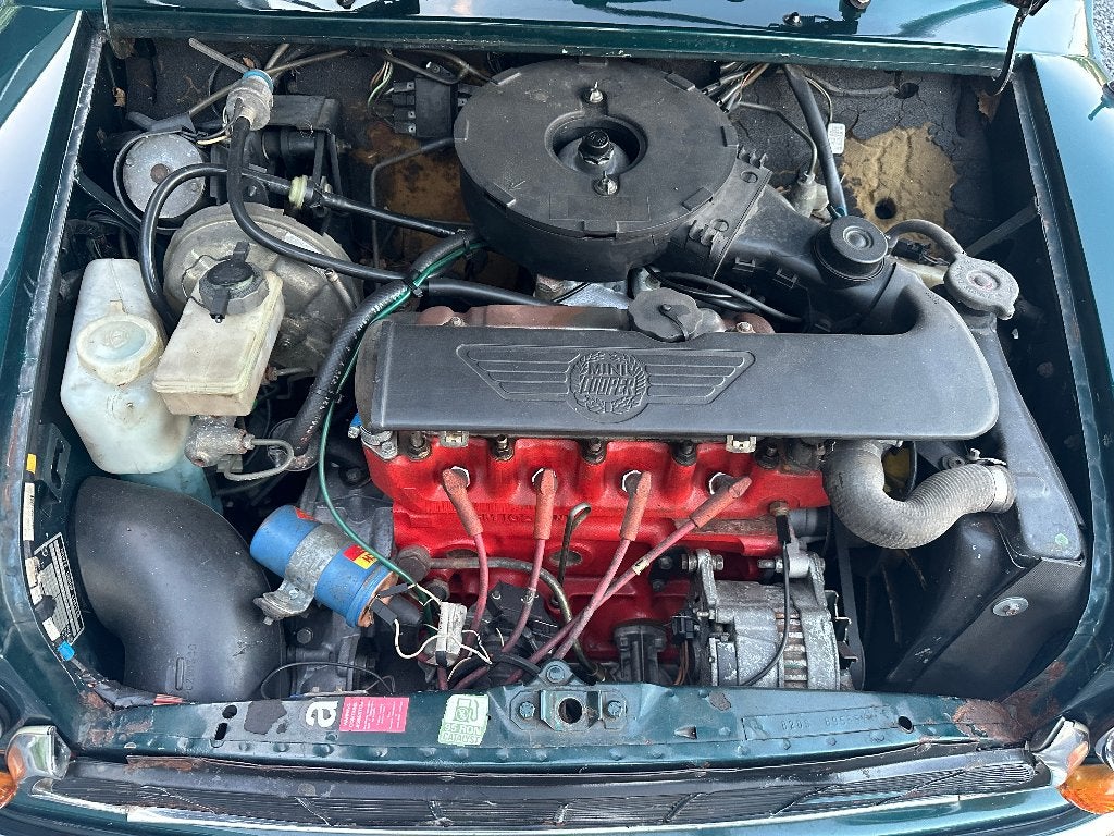 Rover Mini Cooper, Auto's, Oldtimers, Voorwielaandrijving, Stof, Rover, Zwart