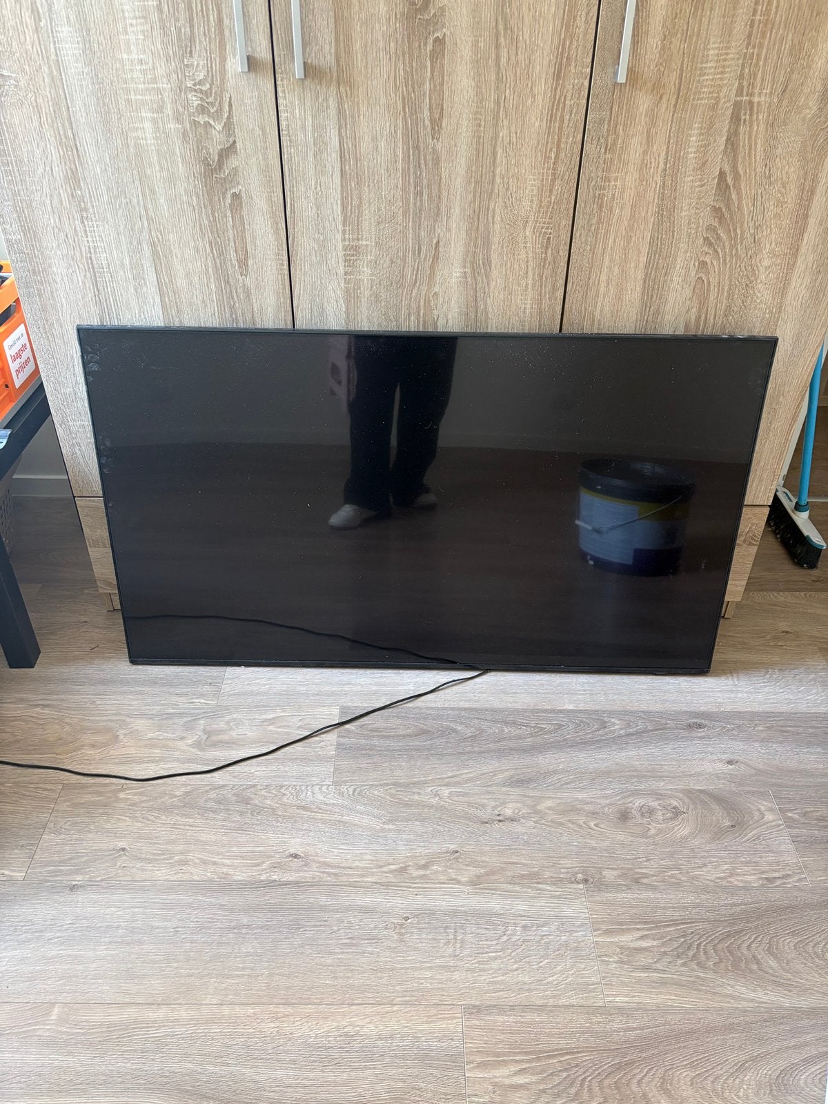 Samsung tv 55 inch qled, Ophalen, Zo goed als nieuw, QLED, Samsung
