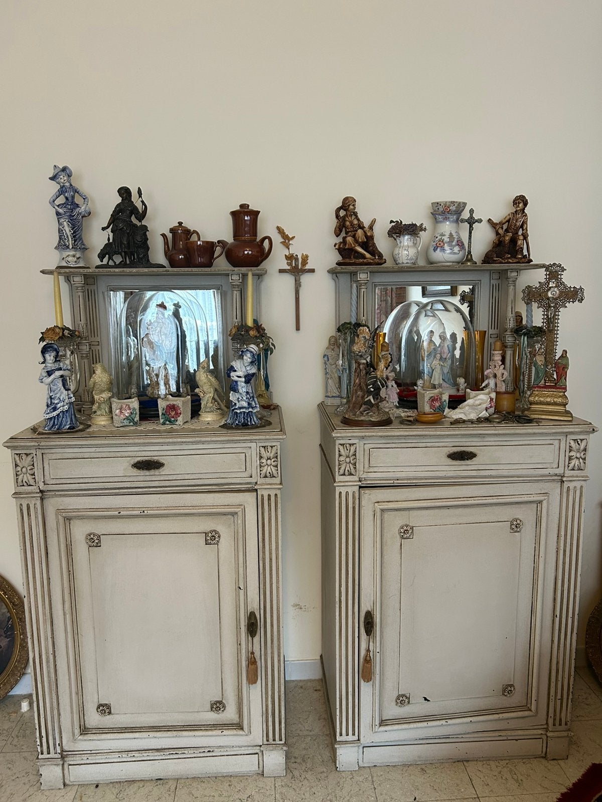 Paire de petits buffets anciens, Enlèvement