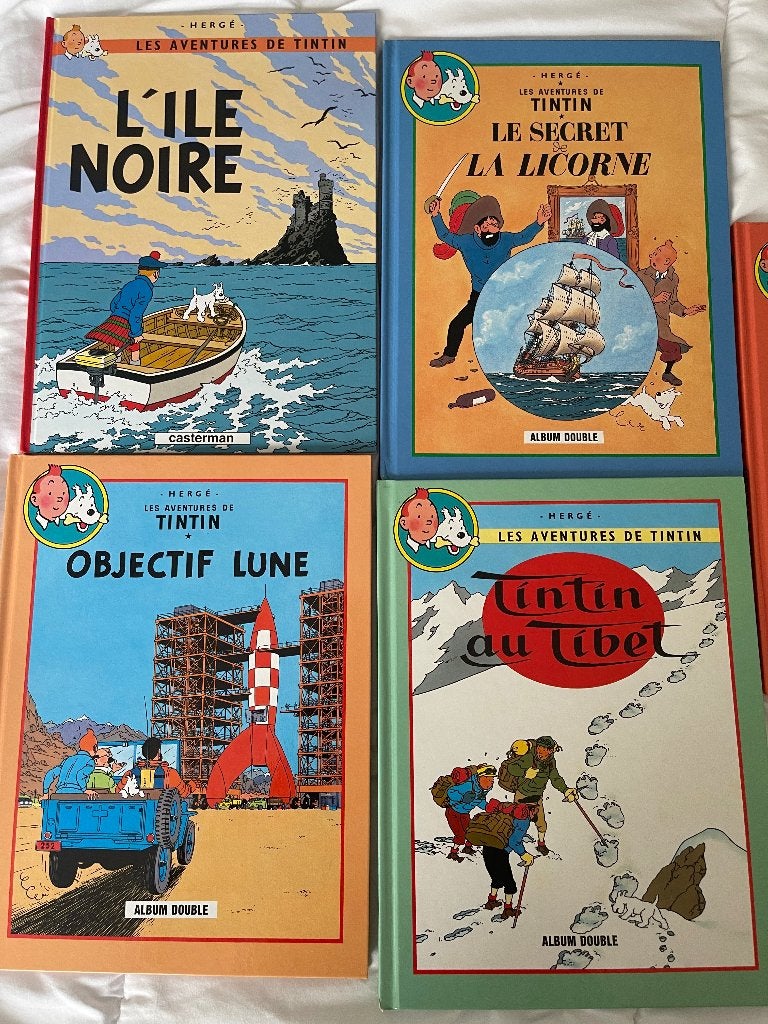 Tintin, Plusieurs BD, Enlèvement, Neuf, Herge