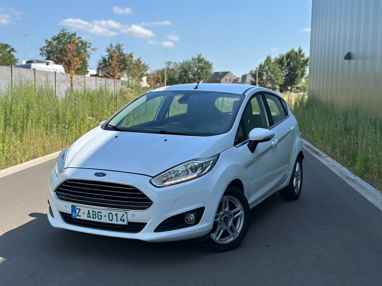 Ford fiesta 1.0 EcoBoost-titanium- ful optie-1j garantie, Euro 5, Achat, 998 cm³, Boîte manuelle
