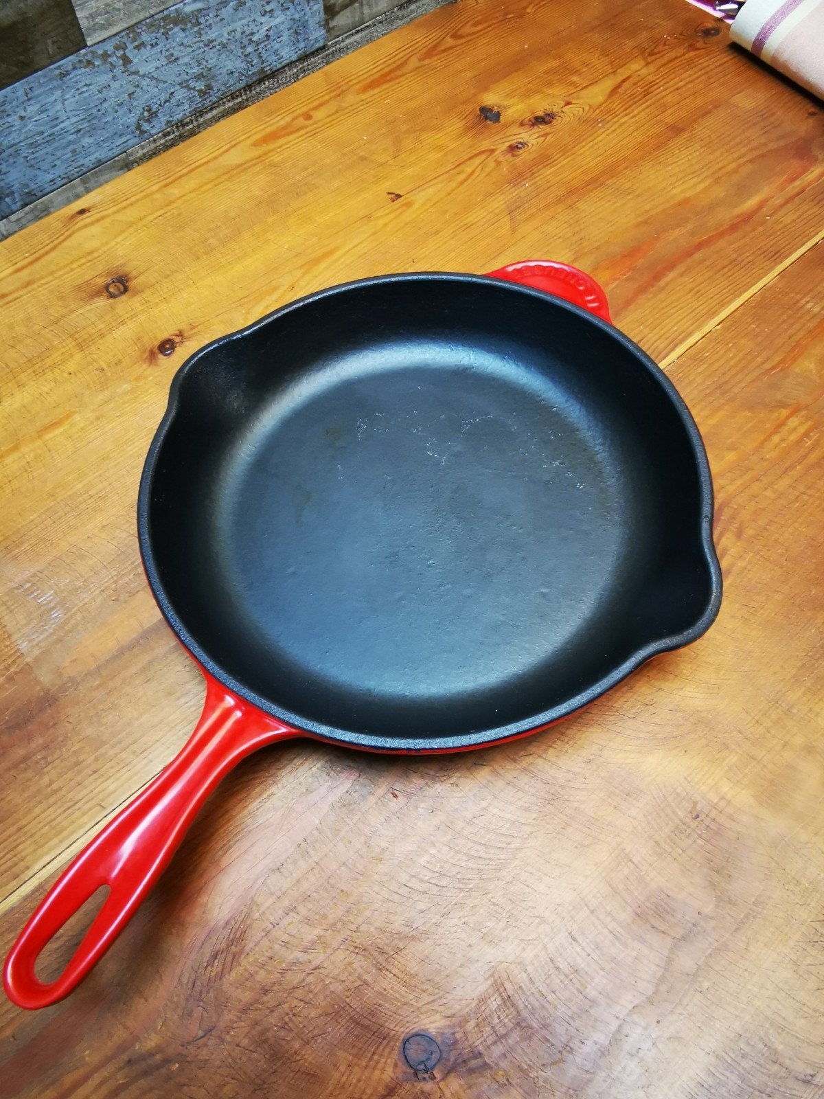 Le creuset skillet 26, Ophalen of Verzenden, Braadpan, Le Creuset