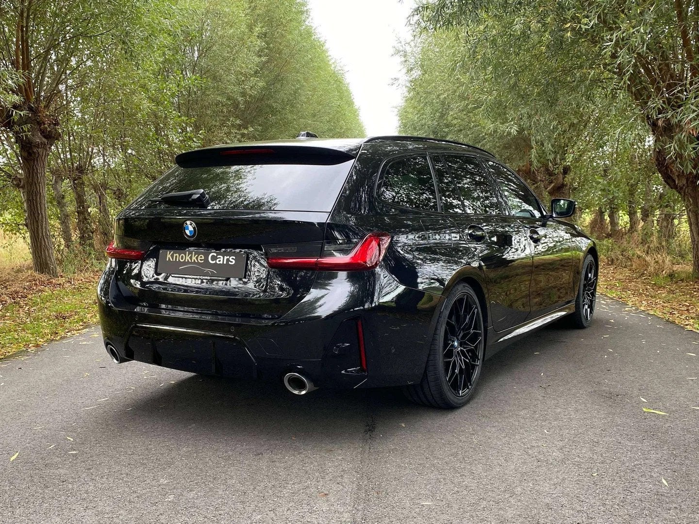 BMW 3 Serie 320 M-Sportpack,360camera,Adaptieve cruiscontr, Automaat, 1998 cc, Gebruikt, Zwart
