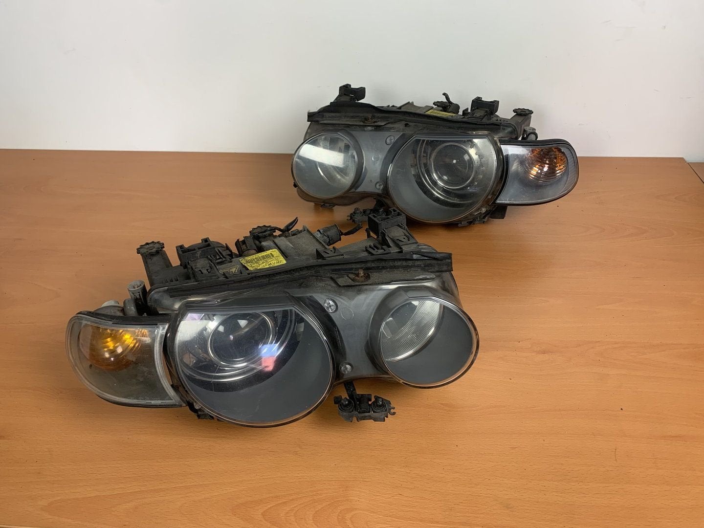 koplamp set bmw 3-serie E46 compact xenon 2001 tot 2005, Autos : Pièces & Accessoires, -, Utilisé, -, Enlèvement ou Envoi