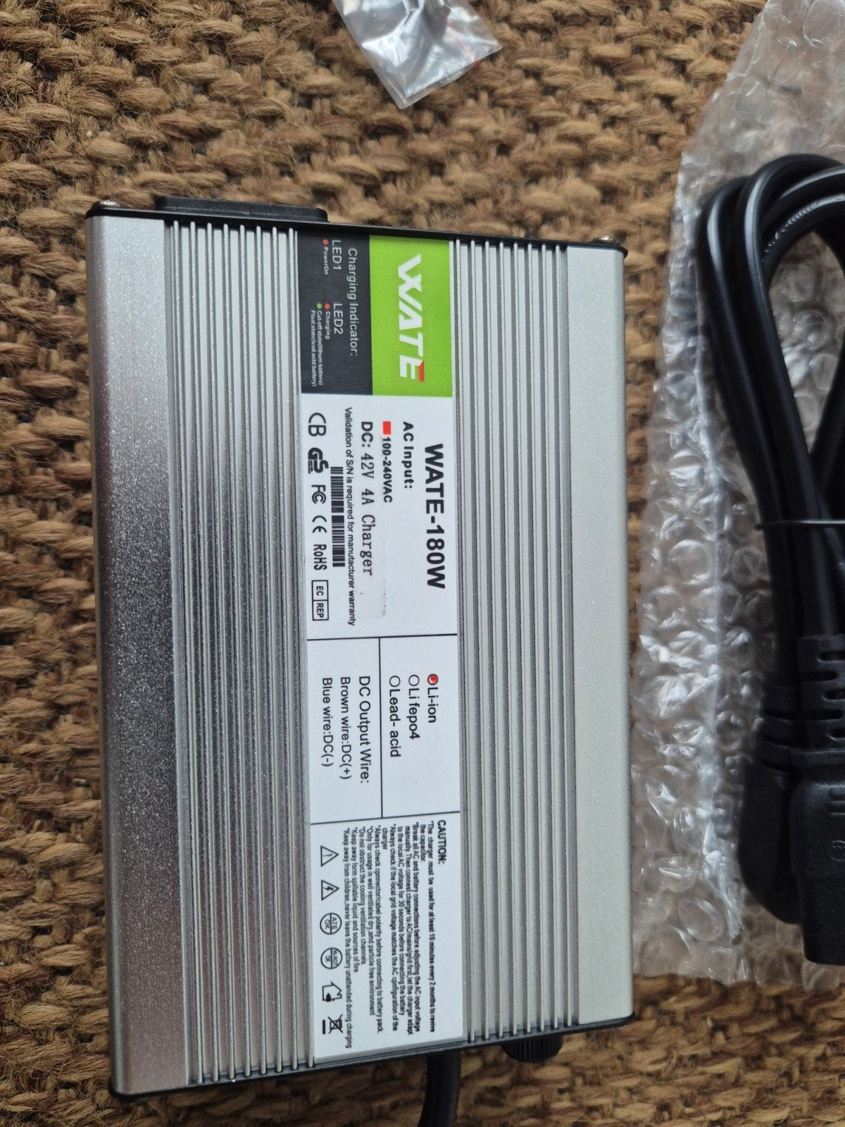 Chargeur rapid vélo électrique 42v 4A!, Vélos & Vélomoteurs