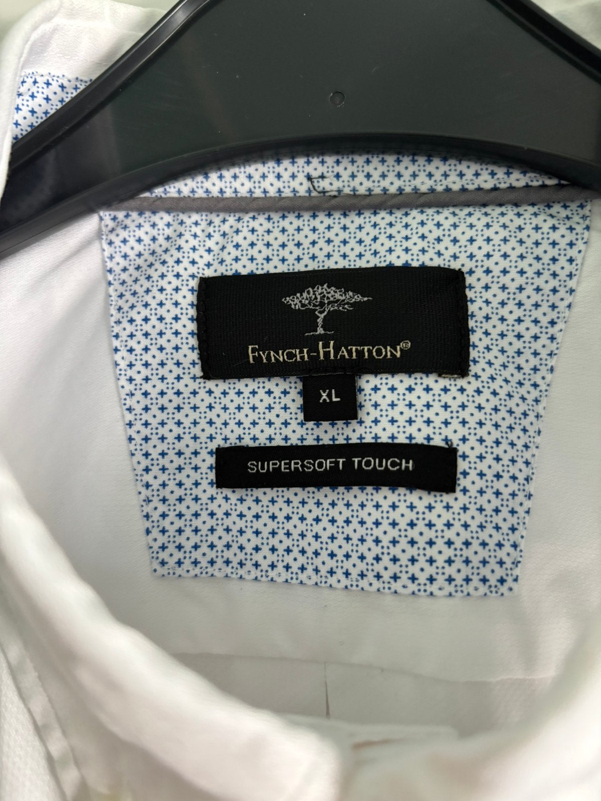 Herenhemd Fynch Hatton XL..nieuw, Enlèvement, Neuf, Blanc