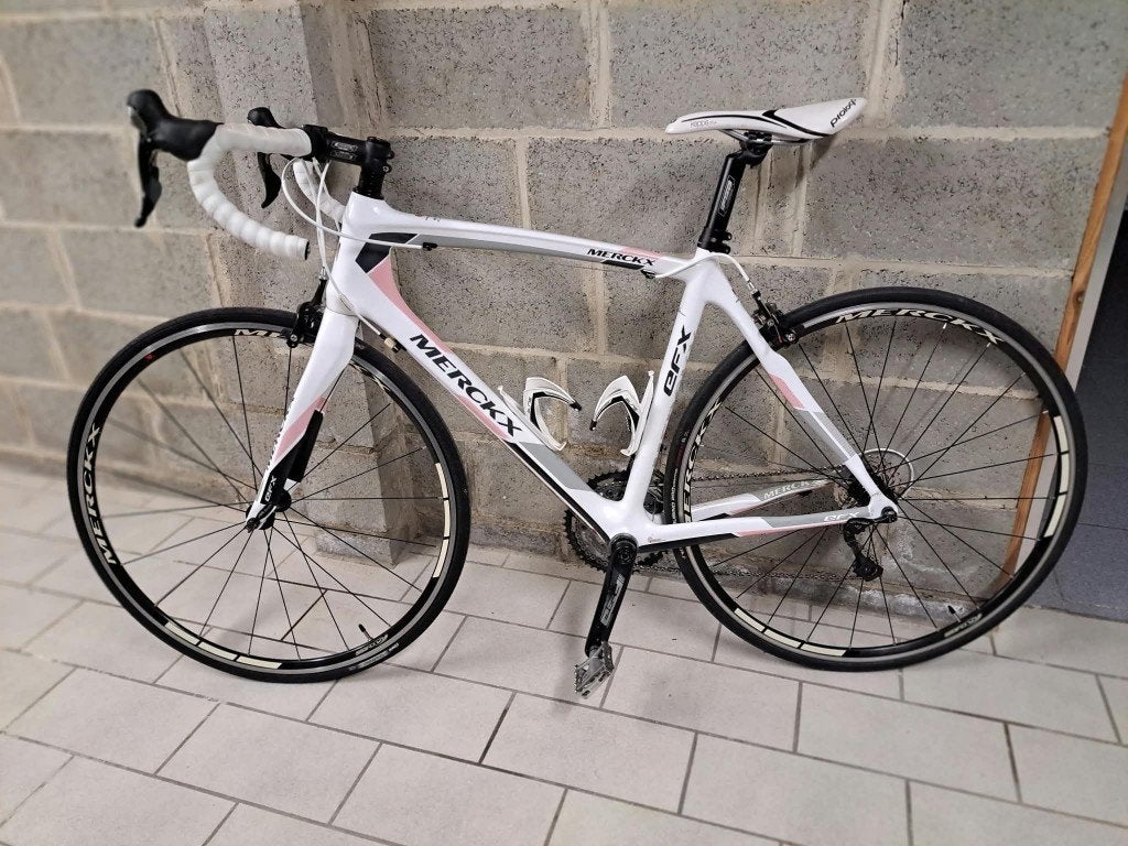 Vélo de route DAME en carbone Eddy Merckx EFX Taille 46, Autres marques, Frein sur jante, Femmes, Comme neuf