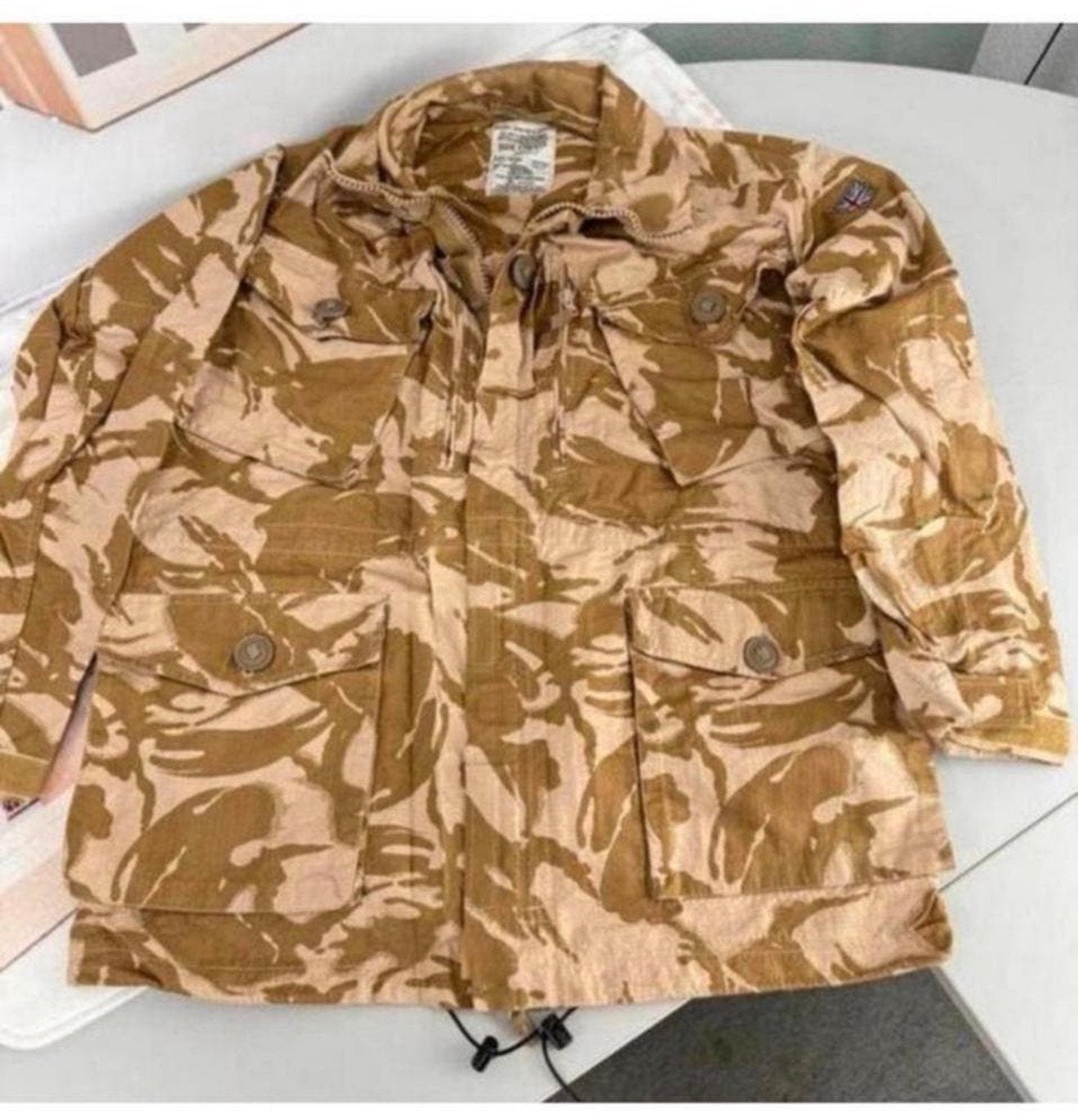 Veste de l'armée britannique anglaise - L camouflage new UK, Collections, Enlèvement ou Envoi, Armée de terre, Vêtements ou Chaussures