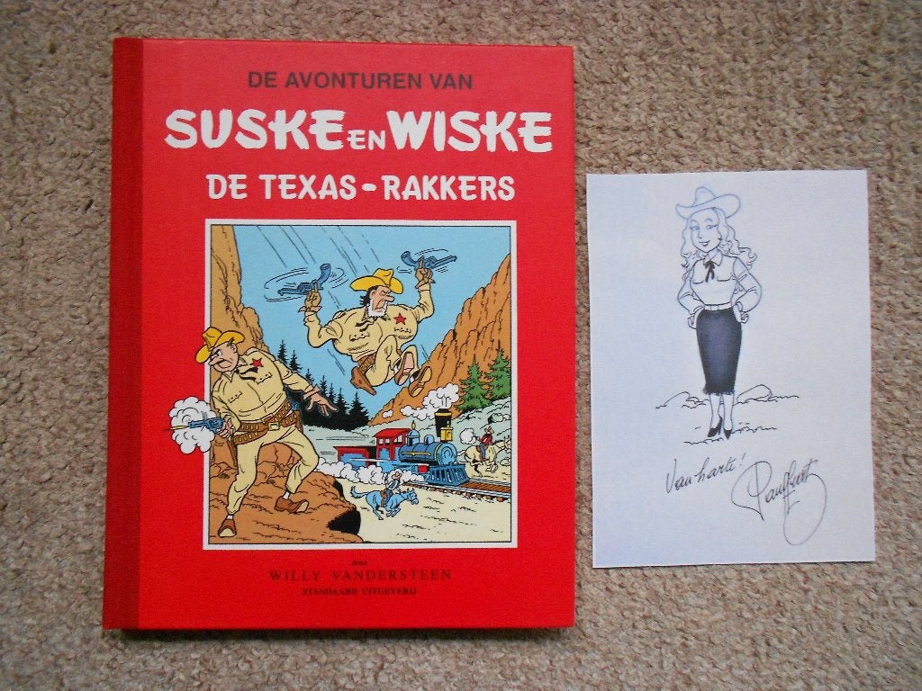 Suske en Wiske 40 Klassiek - De Texas-Rakkers + tek P Geerts, Boeken, Stripverhalen, Nieuw, Eén stripboek, Ophalen of Verzenden