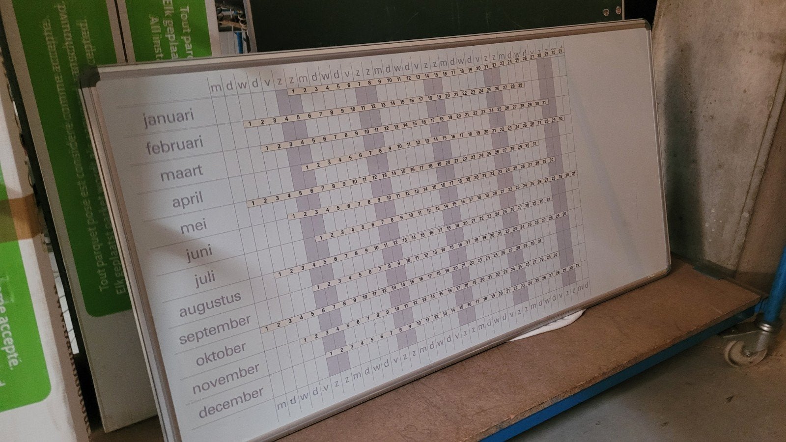 Magnetisch planbord, Zakelijke goederen, Kantoor en Winkelinrichting | Kantoorartikelen, Ophalen