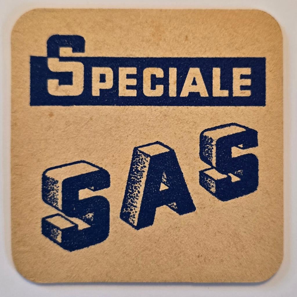 SAS Bierviltje Bierdeckel Coaster, Verzamelen, Biermerken, Ophalen of Verzenden, Gebruikt, Viltje(s)