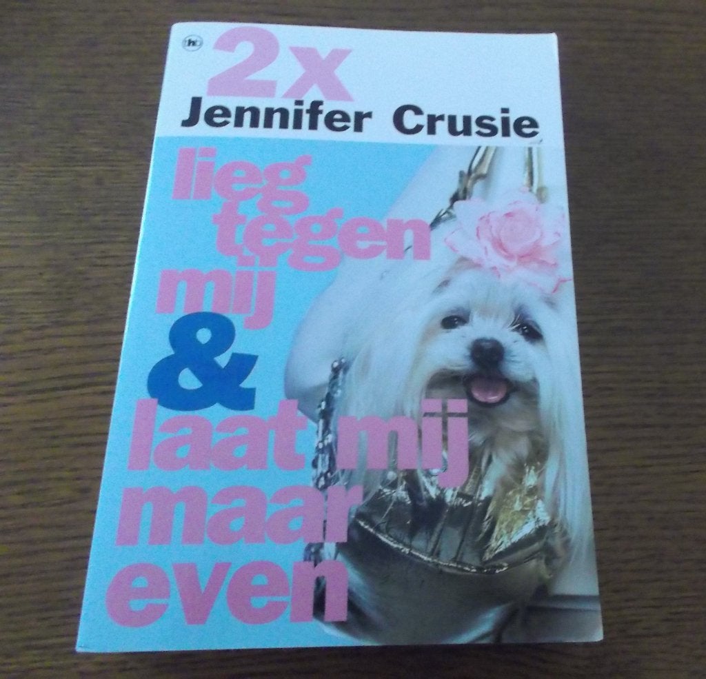 2x Jennifer Crusie / Lieg tegen mij & Laat mij maar even, Livres, Chick lit, Enlèvement, Neuf, Jennifer Crusie