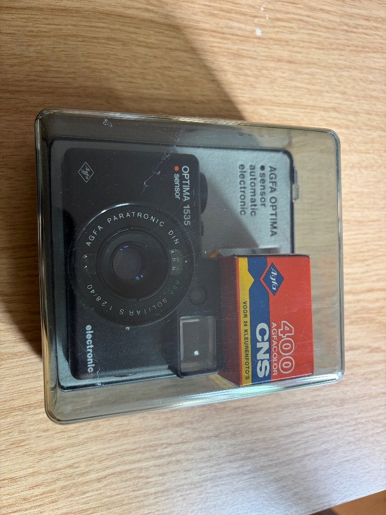 Agfa Optima 1535, Audio, Tv en Foto, Fotocamera's Analoog, Ophalen, Nieuw, Compact, Overige Merken