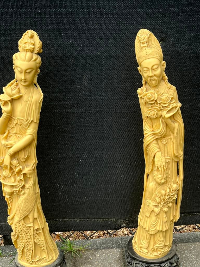 Chinese beelden, Ophalen, Gebruikt