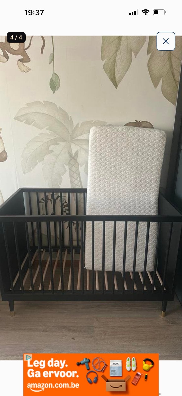 Bopita babybed (+matras), Ophalen, Zo goed als nieuw