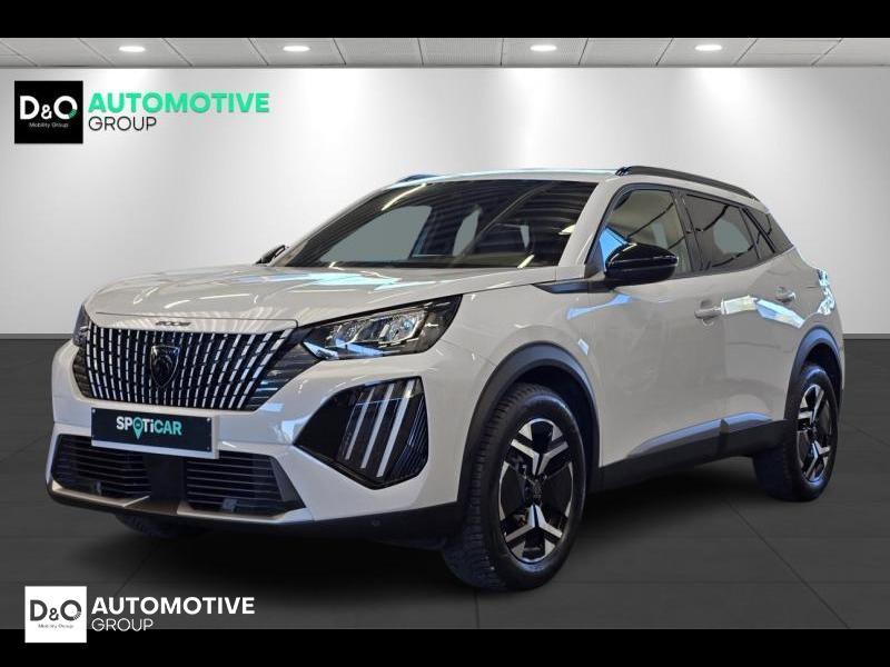 Peugeot 2008 allure camera gps, 1199 cc, Wit, 100 pk, Bedrijf