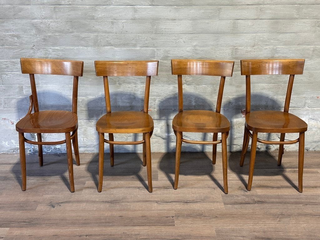 8 oude cafestoelen / prijs per stuk, Bruin, ., Ophalen of Verzenden, .