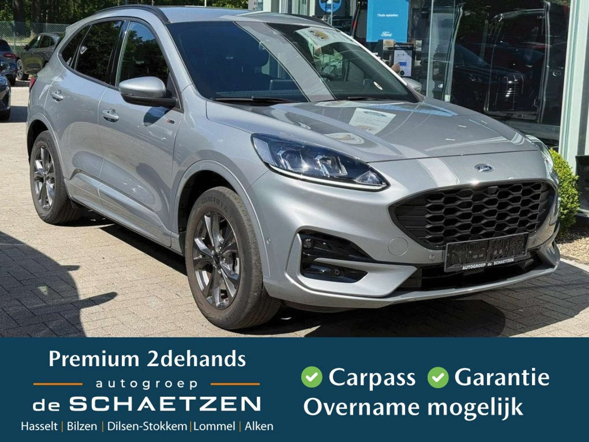Ford Kuga ST-Line PHEV AUT (bj 2023, automaat), Auto's, Stof, Gebruikt, Parkeersensor, 2522 cc
