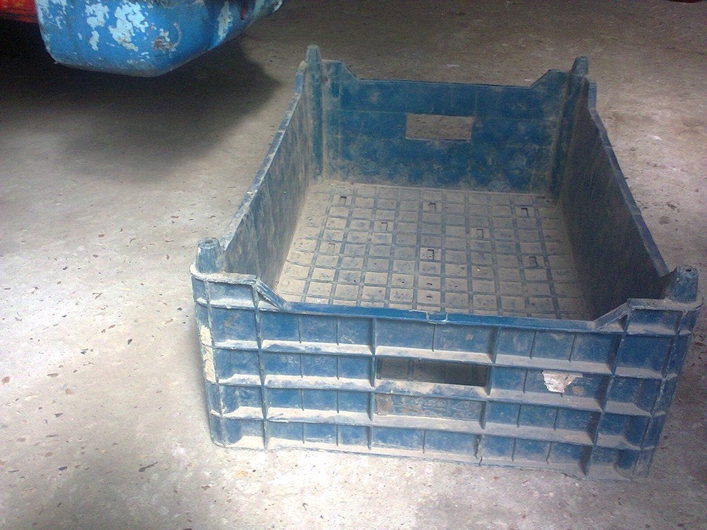 PVC PLASTIEK BAKKEN, Ophalen, Gebruikt, 40 tot 60 cm, 50 tot 75 cm