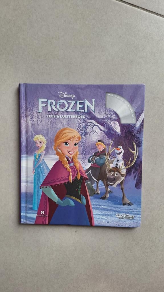 Leesboek Frozen, Boeken, Gelezen, Walt Disney, Ophalen of Verzenden, Sprookjes