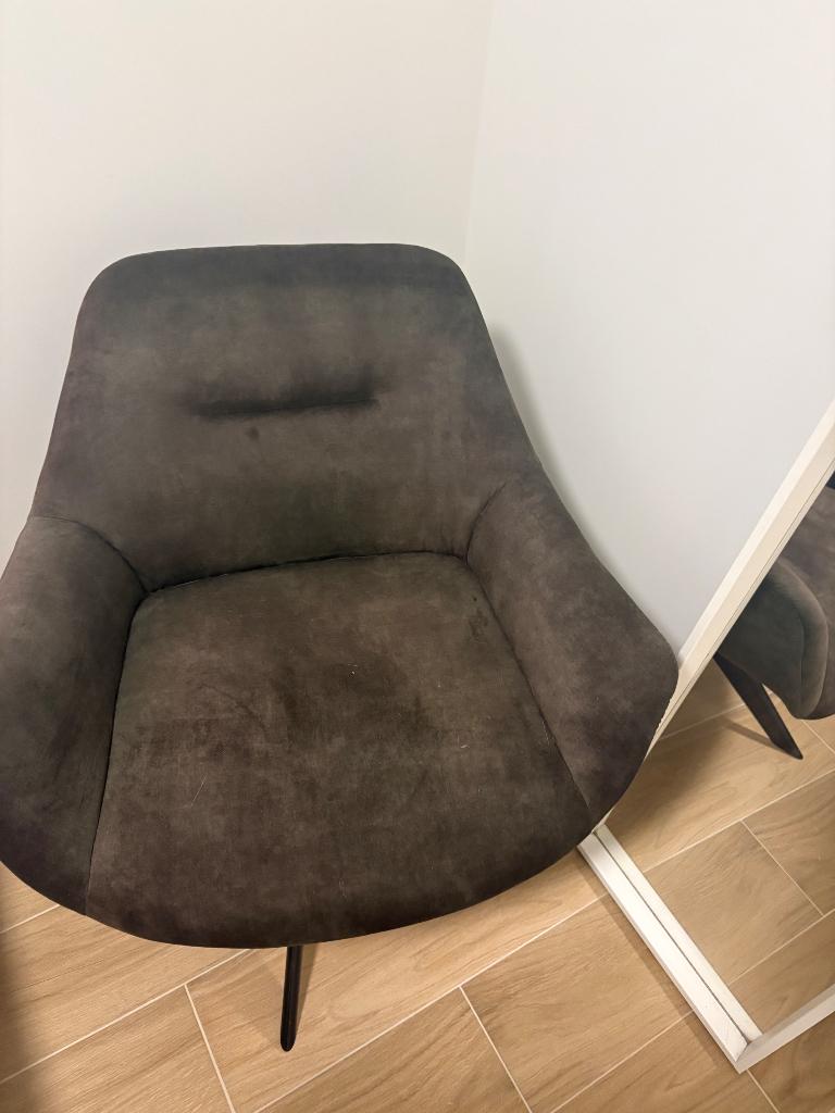 Stoel, Huis en Inrichting, Stoelen, Ophalen, Zo goed als nieuw, Stof