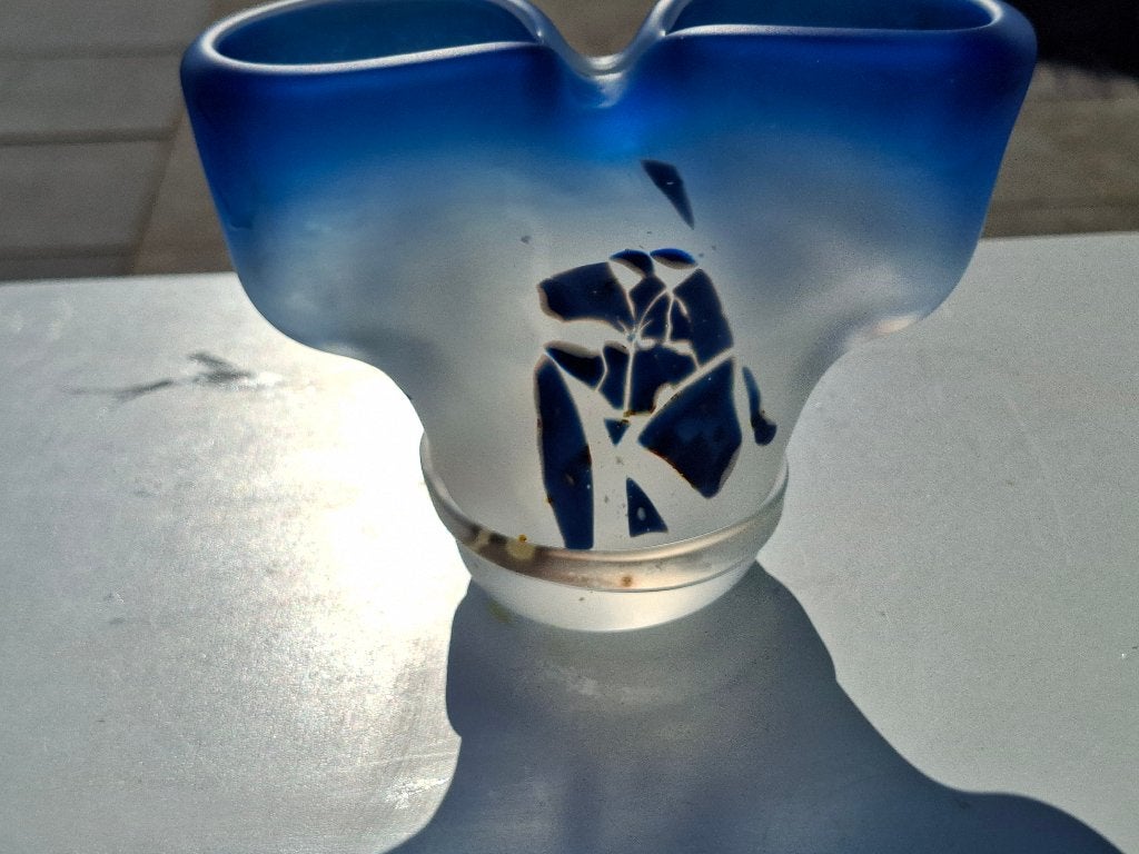 vase val saint lambert de Louis Leloup . Signé, Enlèvement