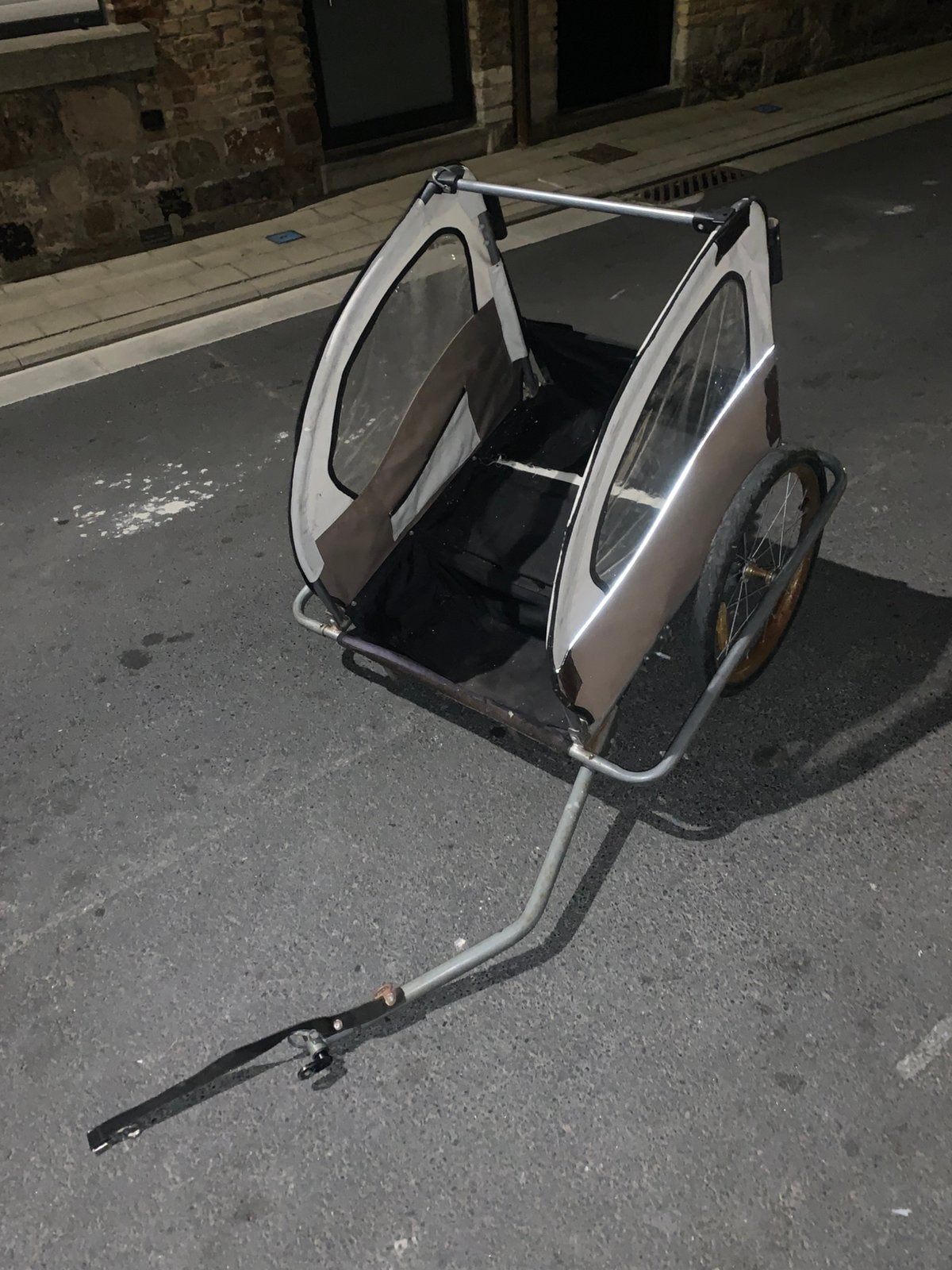 Fietskar voor goederen, Ophalen, Gebruikt, Vering, 80 kg of meer