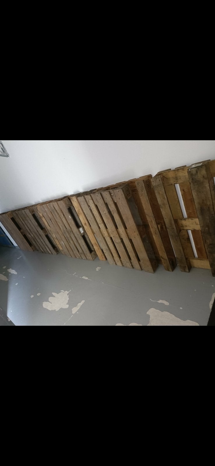 PALETTES EUR, Enlèvement, Comme neuf