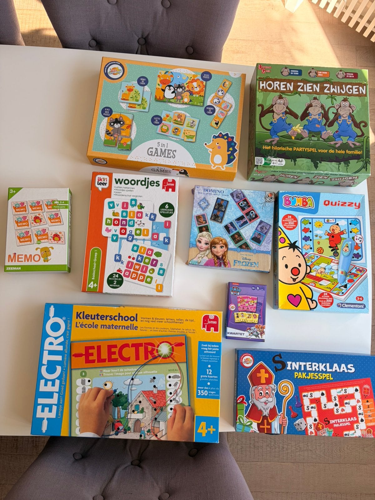€7!! Lot gezelschapsspellen, Kinderen en Baby's, Ophalen, Zo goed als nieuw