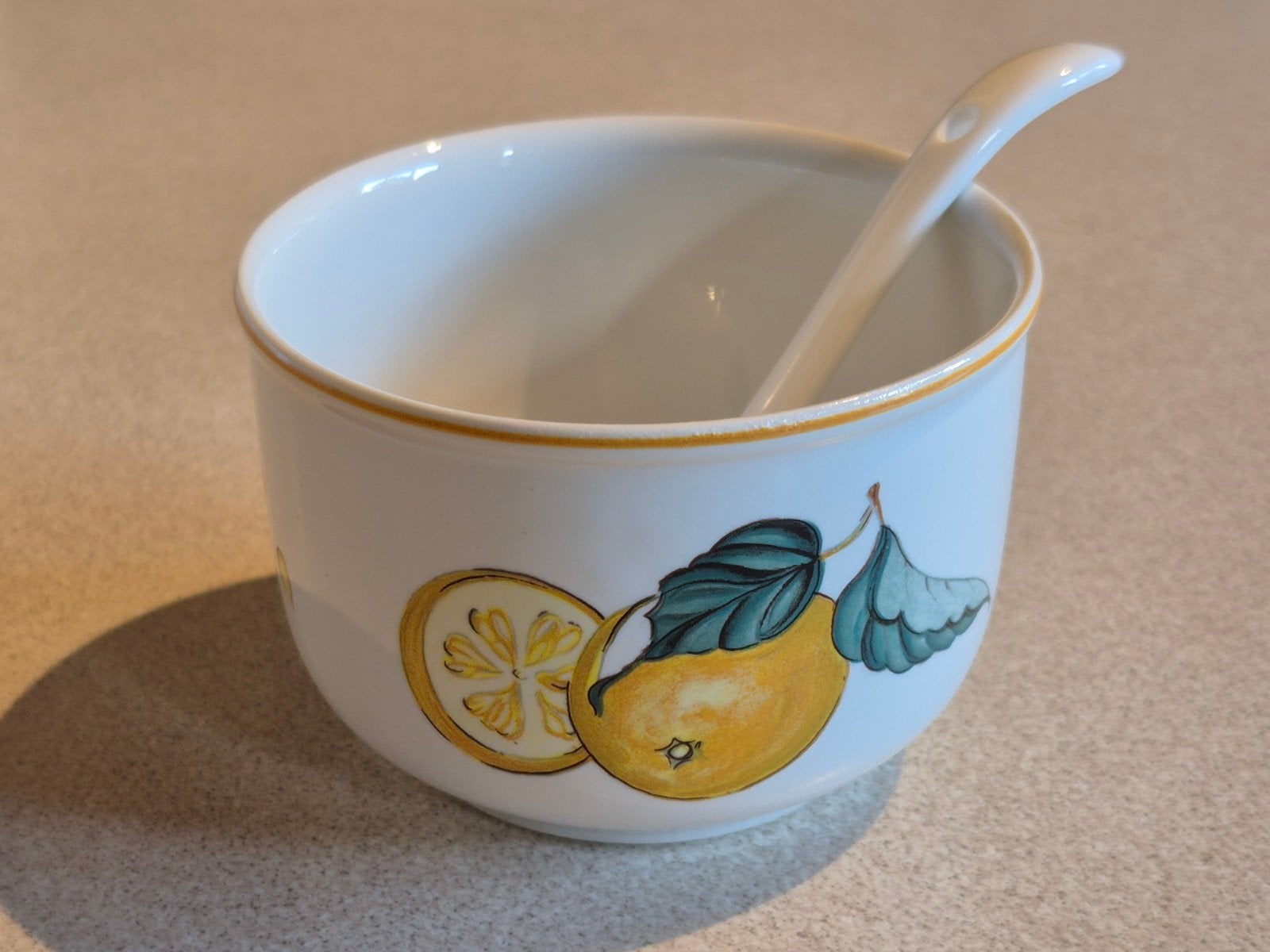 Vintage Villeroy & Boch Luxembourg jam confituur jelly potje, Antiek en Kunst, Ophalen of Verzenden