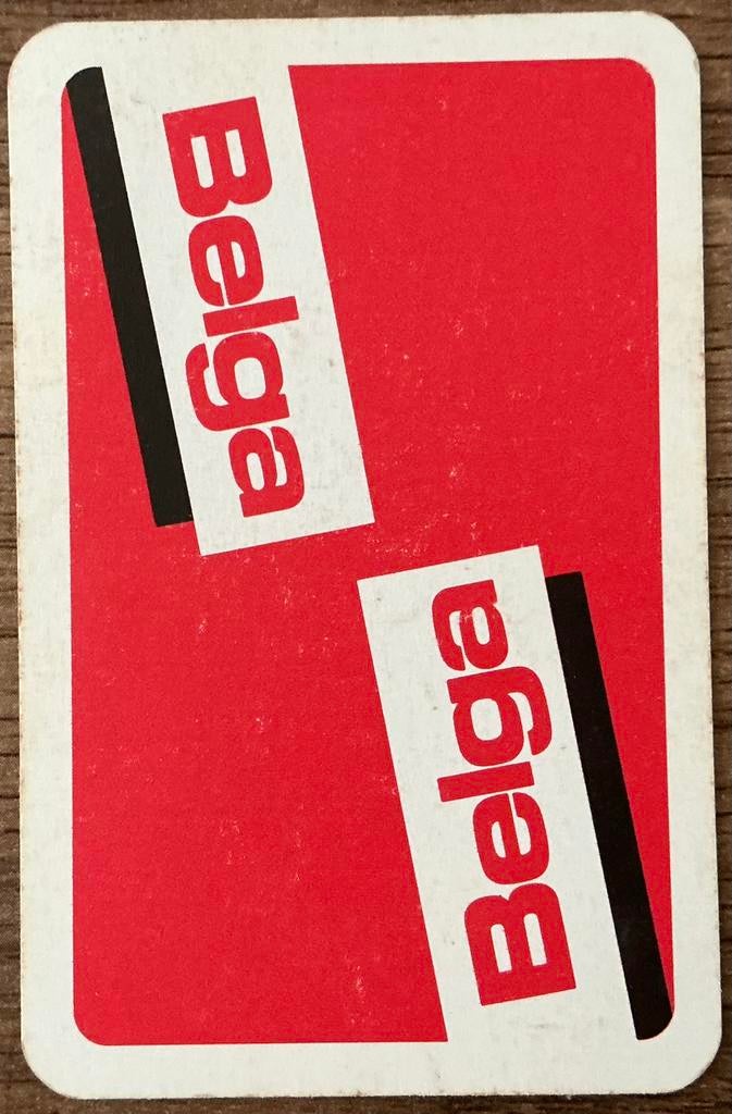 Speelkaart BELGA SIGARETTEN, Ophalen of Verzenden, Zo goed als nieuw, Speelkaart(en)