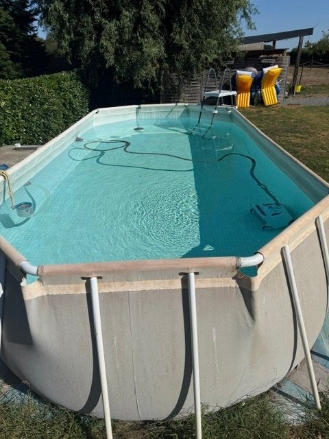 Zwembad, Jardin & Terrasse, Piscines, Enlèvement, Utilisé, 120 cm ou plus, Piscines hors sol