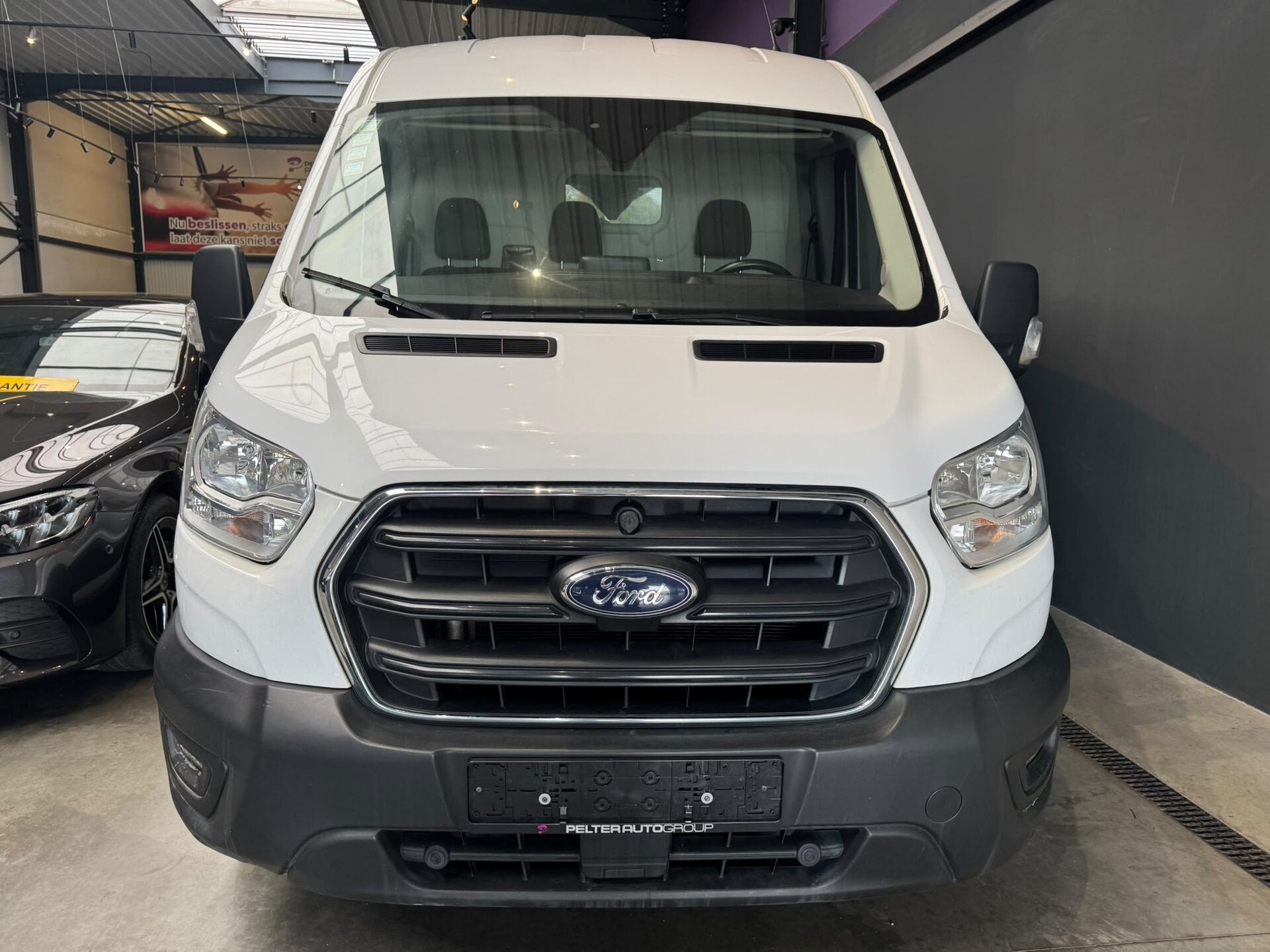 Ford Transit 2.0TDCi L3H2 Trend GPS Camera Trekhaak Btw inc, Achat, Euro 6, Entreprise, 3 places