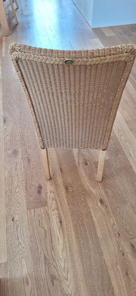 Loyd Loom stoelen, Maison & Meubles, Klassiek, Comme neuf, Brun, Enlèvement
