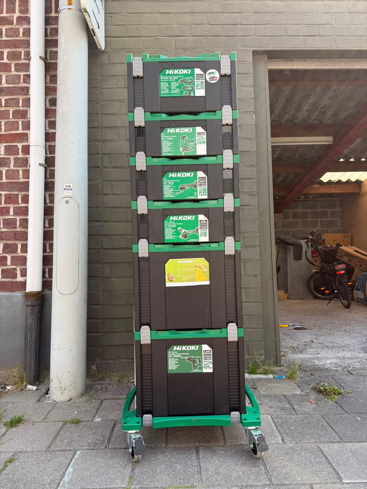 Hikoki machine set, Doe-het-zelf en Bouw, Gereedschap | Overige machines, Zo goed als nieuw, Ophalen